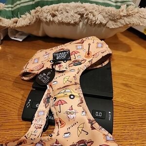 Sassy Woof Peach Pattern Dog Harness